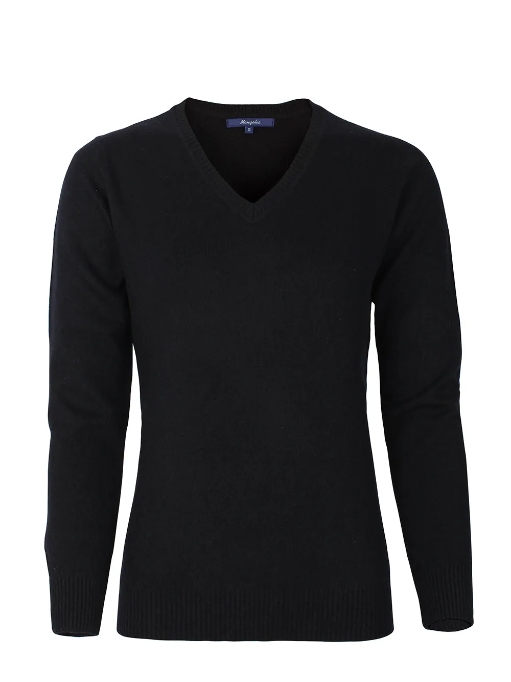 100% Mongolian Cashmere V Neck Sweater