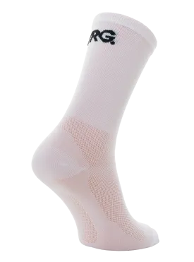 802 VRG SOCKS LOGO WHITE