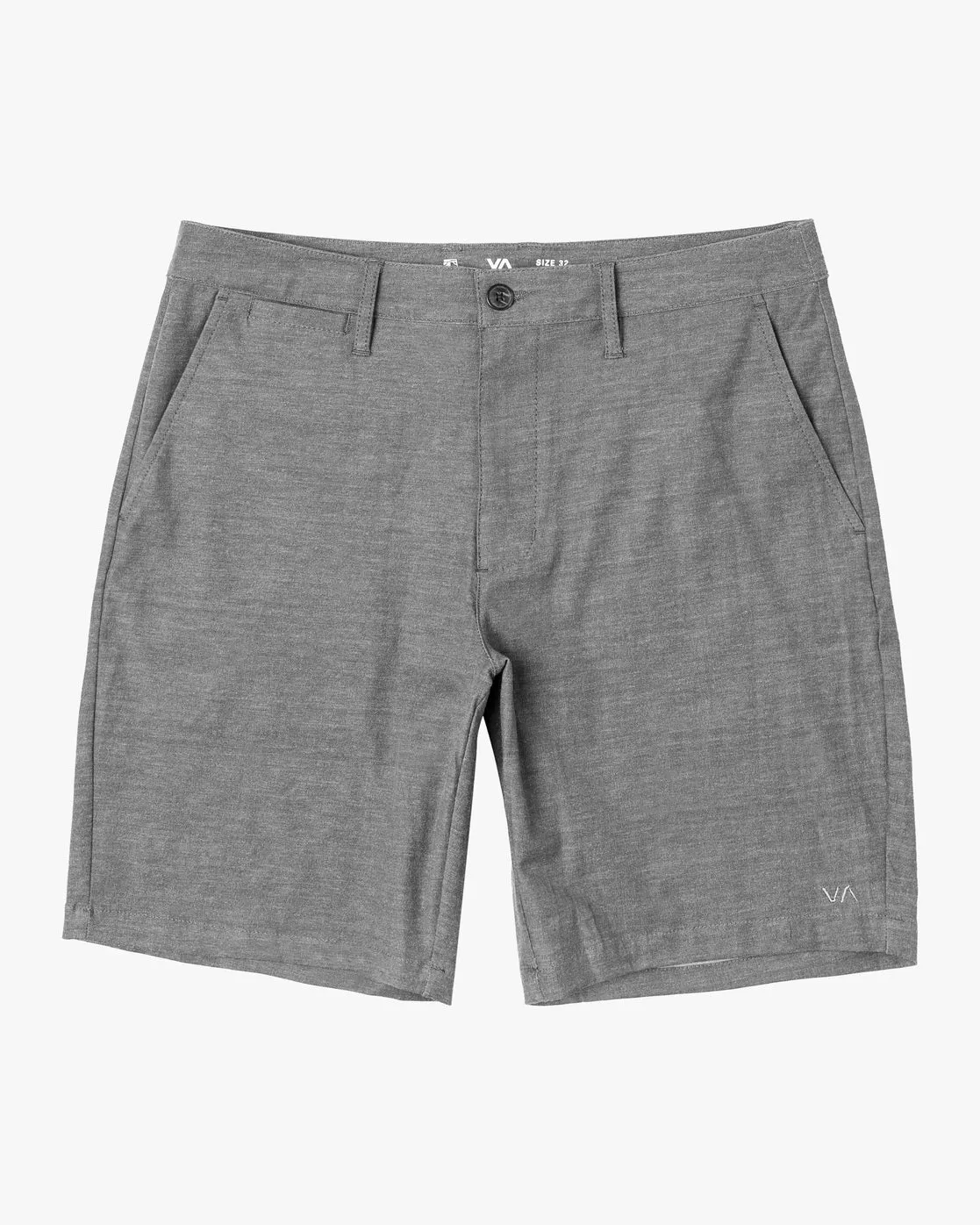 Back In Hybrid 19" Shorts - Athletic Heather