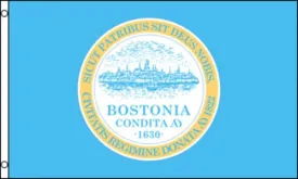 Boston Polyester Flag Banner Sign