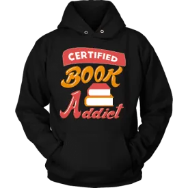 Certified book addict Hoodie