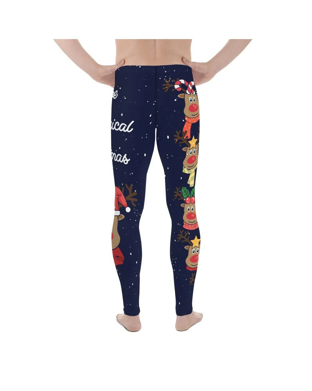 Christmas Reindeer Heads Meggings