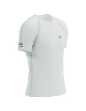 Compressport Men's Training SS Tshirt - White