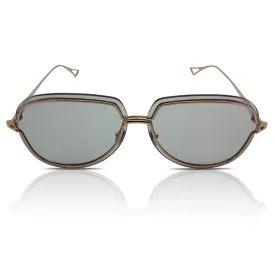 DITA Gray & Gold Sunglasses “Night Bird Three”