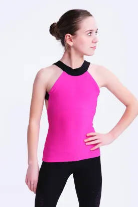 Empower Tank Top in Fuchsia