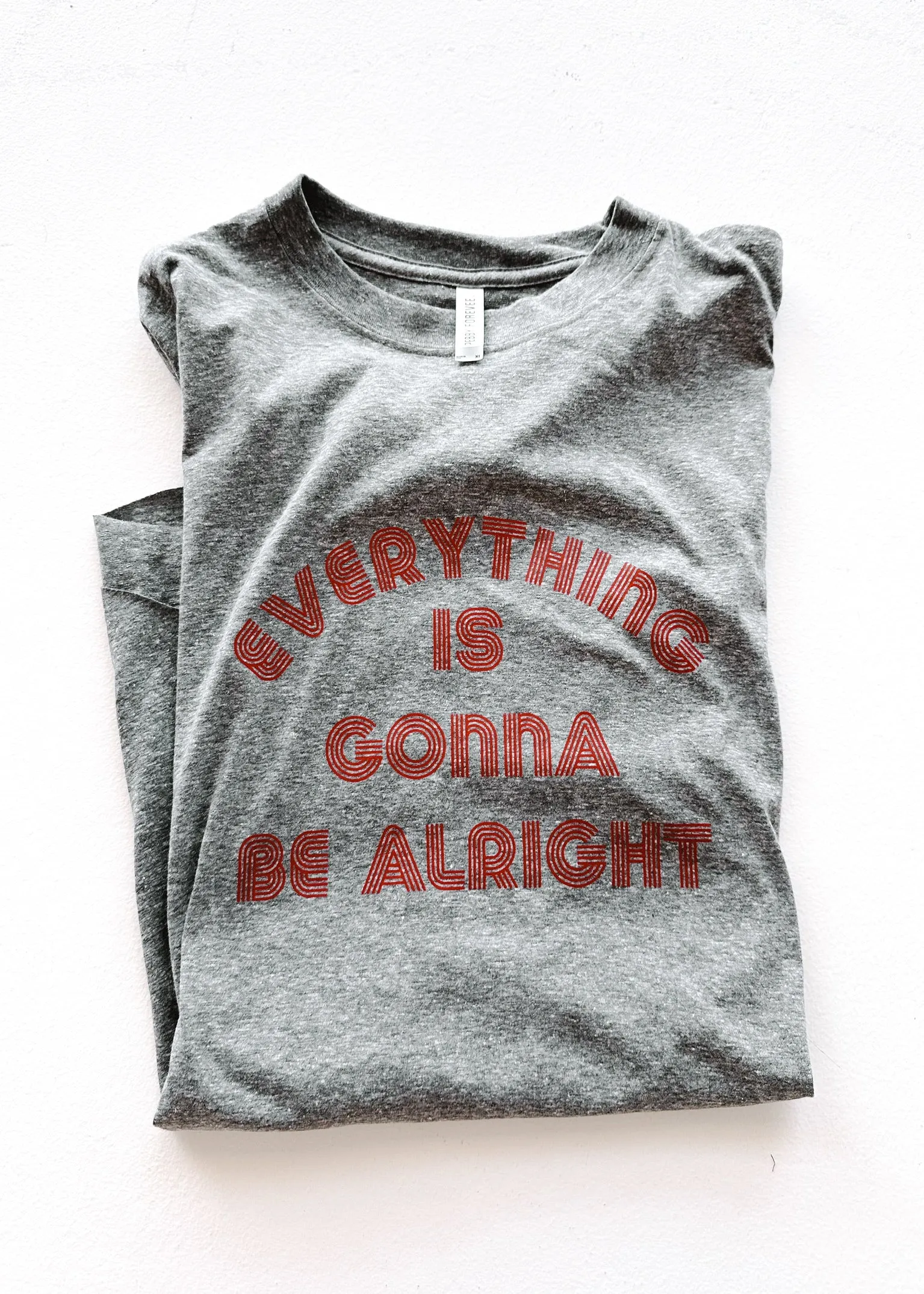 EVERYTHING IS GONNA BE ALRIGHT SIDE SLIT TEE