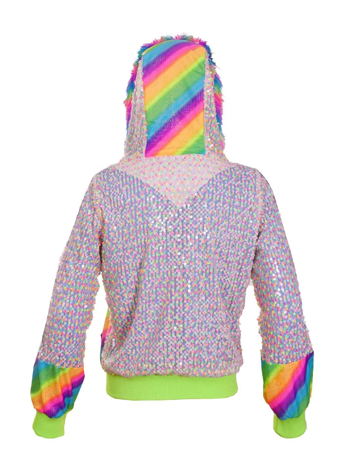 Fantasia  | Deluxe Disarray Sequin Hoodie | Unisex