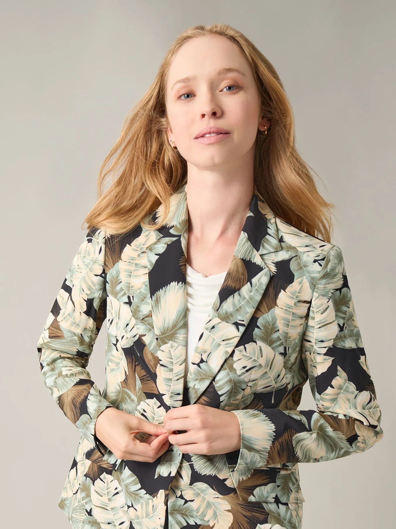 Holly Jacket, Botanical Print