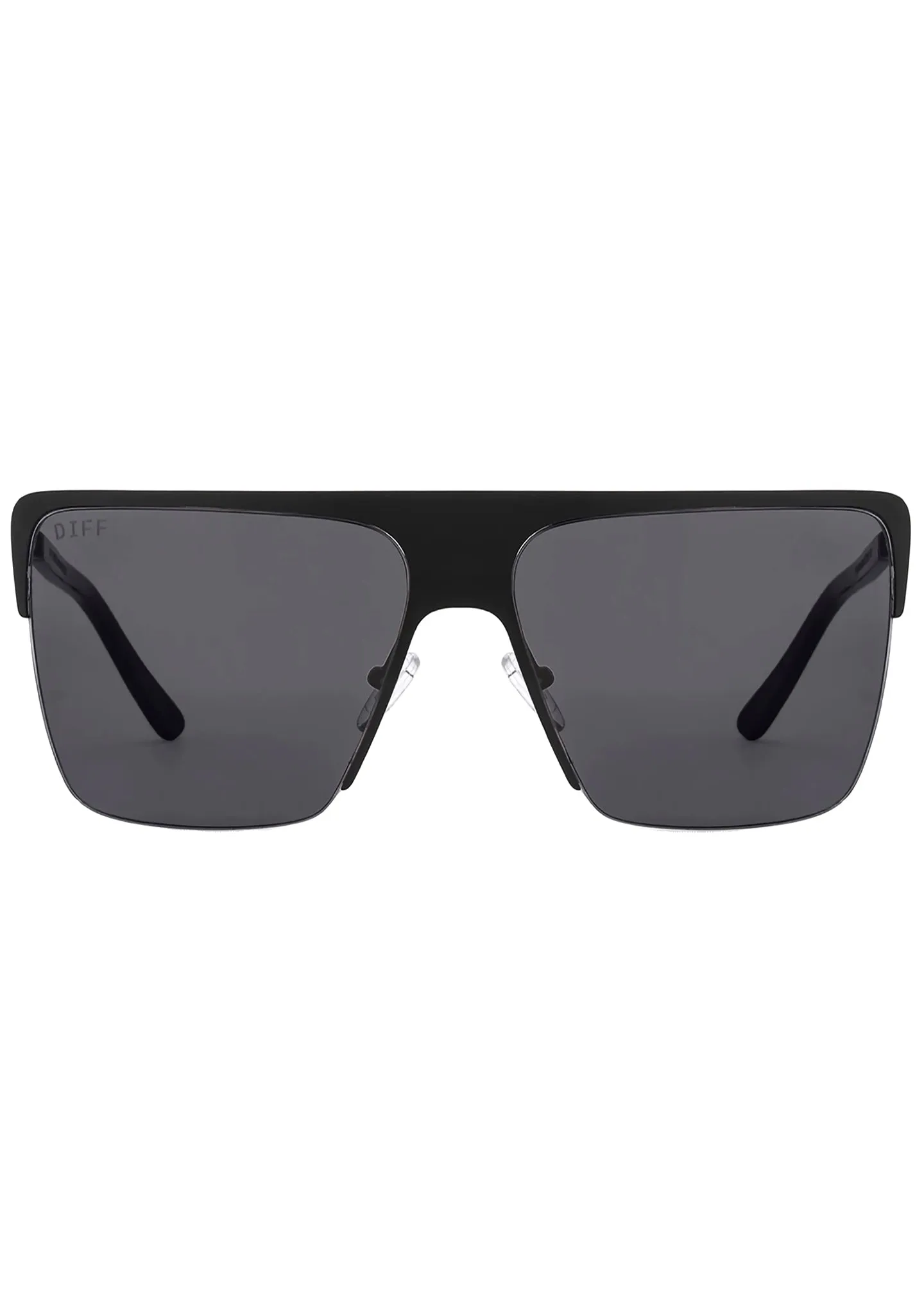 Kendra Sunglasses in Matte Black/Grey