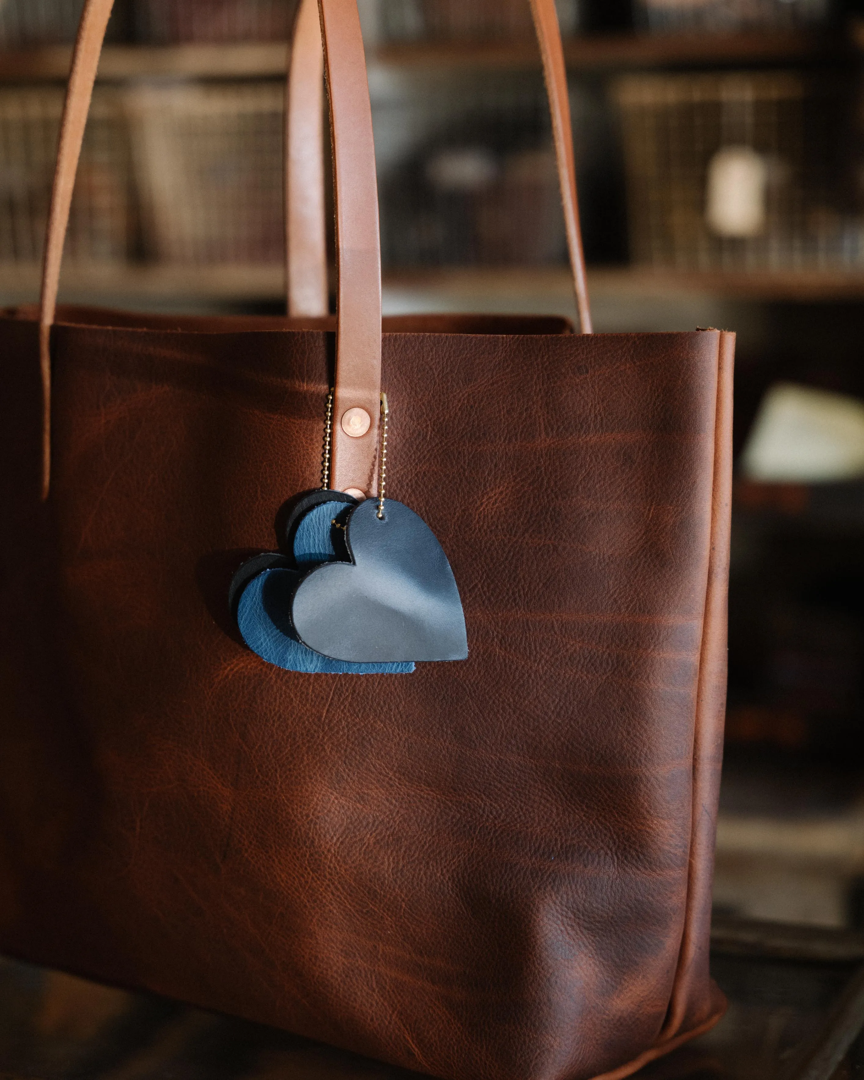 Light Blue Heart Charms