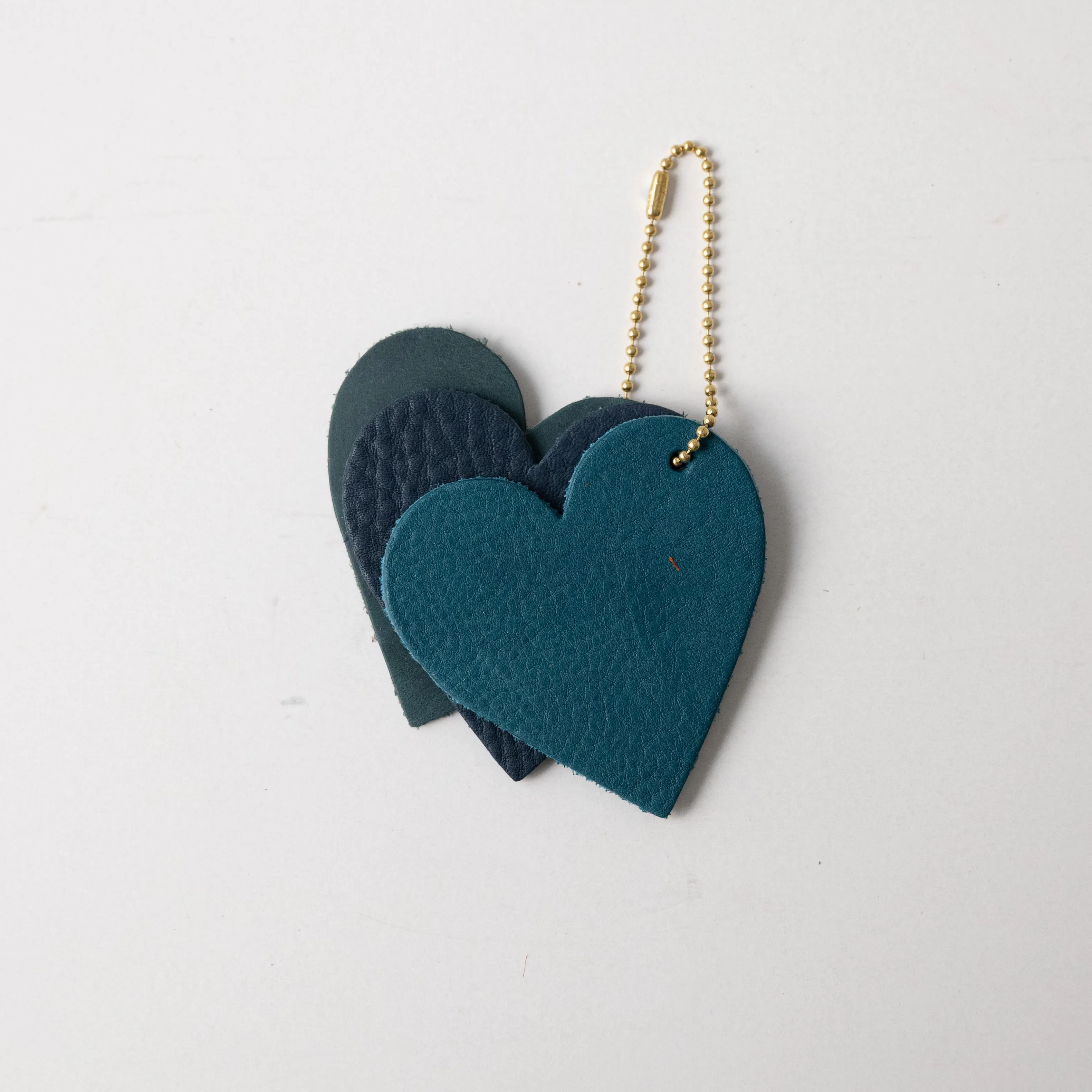 Light Blue Heart Charms