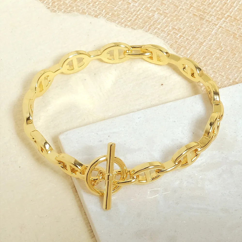 Link Doggle Clasp Bangle