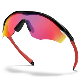 M2 frame® XL sunglasses - Polished black / Prizm™ road