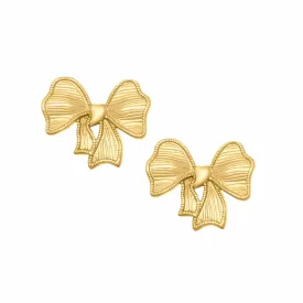 Marci Bow Stud Earrings