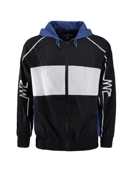 MARK FAST Gerald BLACK Zip Up Hoodie Sport Jacket