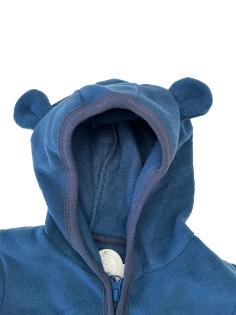 Newborn & Toddler Hoodie Polar Fleece Jackets with Ears for Little Boys & Girls