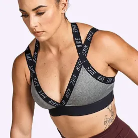 Nike - Indy Women's Light-Support Sports Bra - Carbon Heather/Black/Cool Grey