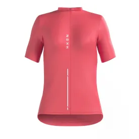 'Racing Line' Fierce Coral SS Jersey