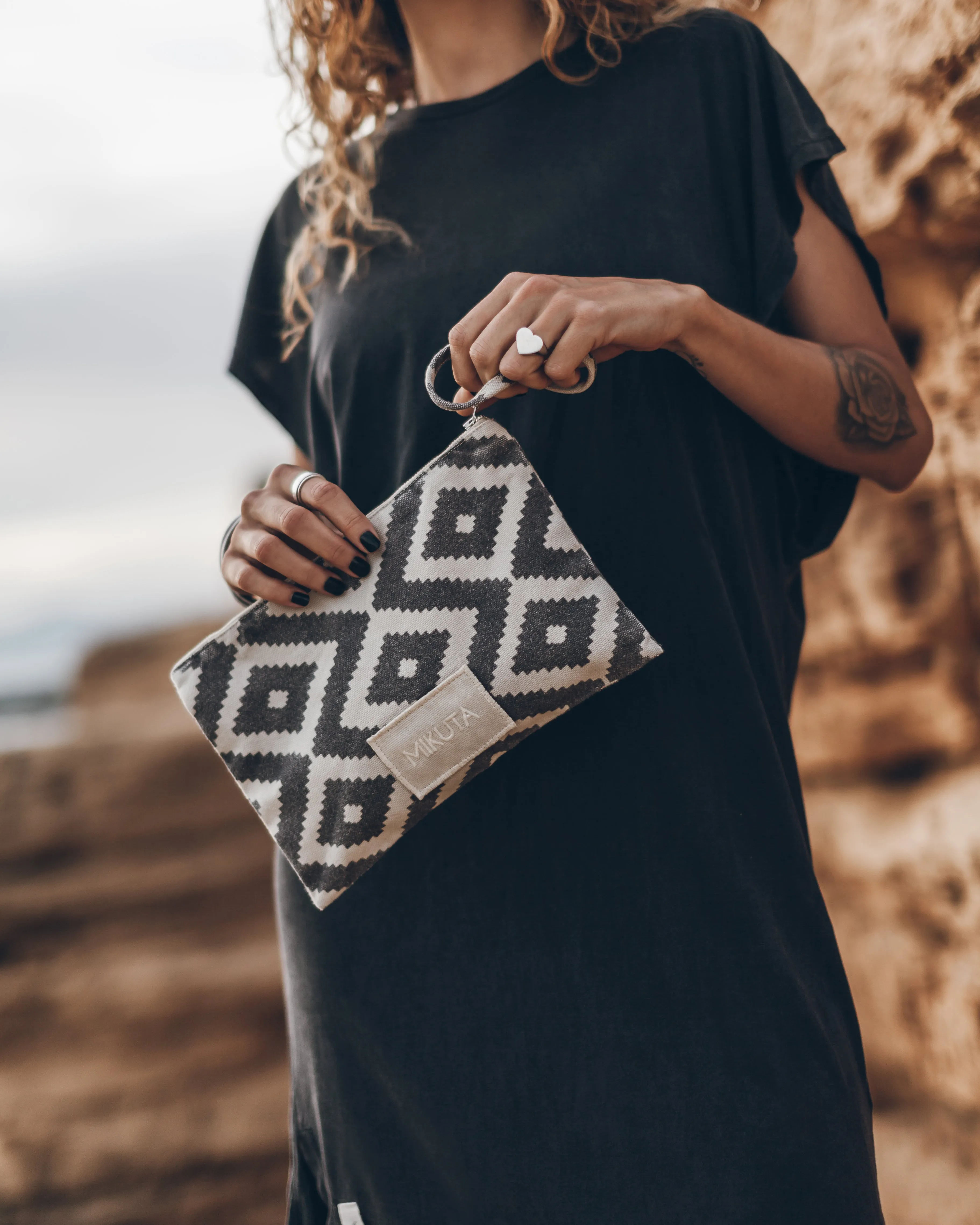 The Printed Canvas Pouch