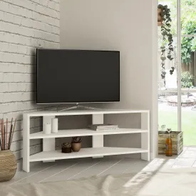 TV Stand Thales Corner - White